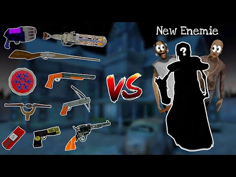 All New Weapons VS The New Invincible enemy (Granny New Update 1.9)