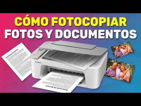 Cómo Fotocopiar Documentos y Fotos con Impresora Canon - Canon Pixma TS3420