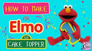 How To Make An Elmo Cake Topper With Krazy Kool Cakes!
