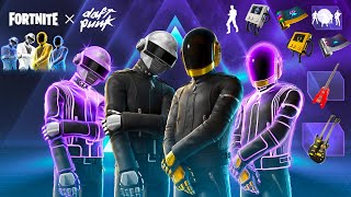 Fortnite Daft Punk Event Item Shop Skins BUNDLE & Cosmetics!