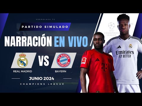 🔴 REAL MADRID LE GANÁ AL BAYERN EN LA SEMIFINAL DE LA CHAMPIONS LEAGUE - PARTIDO SIMULADO PES 2025