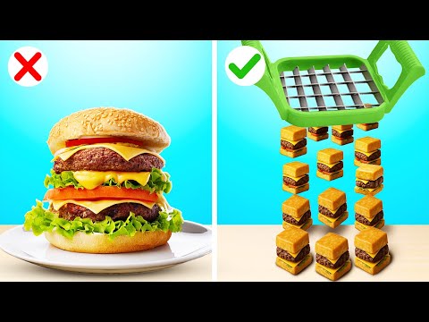 ¡LOS MEJORES TRUCOS DE COCINA PARA PADRES CREATIVOS! TRUCOS GENIALES CON ALIMENTOS POR 123 GO! FOOD