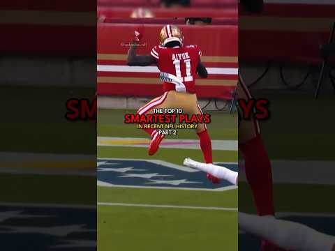 Top 10 smartest plays in NFL history | Part 2