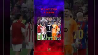 Following yesterday’s match it’s clear that who should start for the 🇪🇸 NT #barça #short #gk