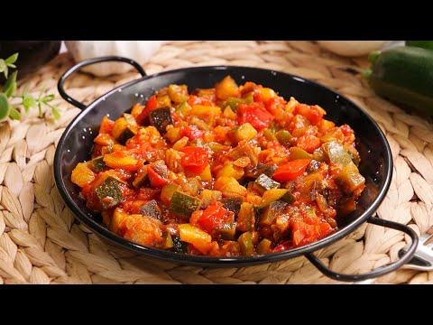 Pisto de Verduras fácil y sabroso 🍅✨