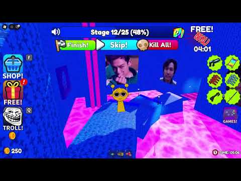 🦑SQUID GAME 3 PRISON RUN OBBY! #roblox #scarryobby