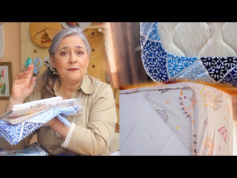 Cómo hacer SÁBANAS AJUSTABLES para cualquier colchón: SIN ELASTICO y CON ELÁSTICO/idea de negocio