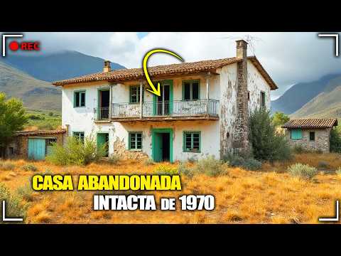 MURlÓ y su CASA ABANDONADA INTACTA se CONGELÓ en 1970 con TODO ❌ Sitios Abandonados España Urbex