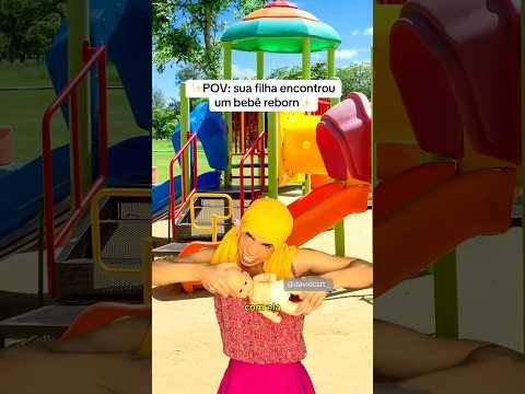 POV: a #MariaAlice encontrou um bebê reborn (David Costa- @davidcstt_)