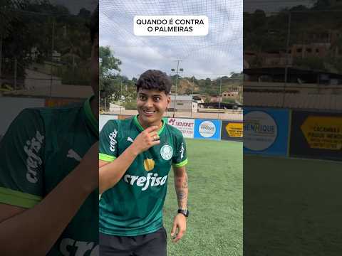 Quando é contra o Palmeiras 🤣🤣🤣 #shorts #futebol