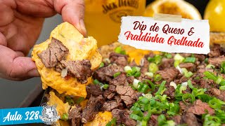 Fraldinha grelhada imersa no Dip de Queso | Cansei de Ser Chef