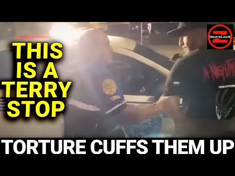 THIS IS A TERRY STOP!  COPS DOES THESE GUYS DIRTY - THEY ARE NOT PREPARED - #JBTP