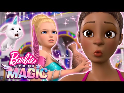 Barbie e Barbie Encontram Maneiras Mágicas De Salvar Um Museu De Arte! | Barbie Um Toque De Mágica 2