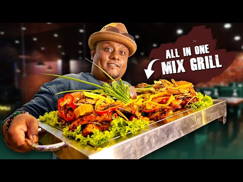 03 Amazing Foods Under One Roof ! Fruit Fried Rice, Mix Meat Grill & Monster Burger