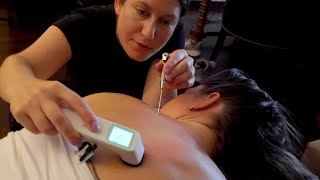ASMR Chiropractic ABC Technique with Intense Muscle Work & Testing | Cupping, Temperature, Cracks