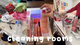 cleaning messy rooms on tiktok