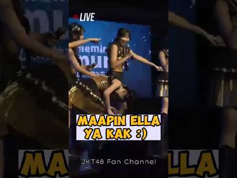 Iya Ella kita mengerti 😆😂 #jkt48 #ellajkt48 #elijkt48 #muthejkt48 #carameminumramunejkt48