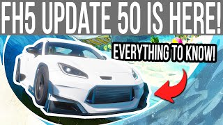 Forza Horizon 5 UPDATE 50 EVERY CAR TO UNLOCK & MORE!