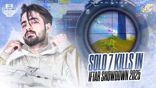 Solo 7 Kills in iftar Showdown 2025 official semi final - Pubg mobile esports #pubgmobile #bgmi