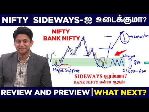 Nifty Sideways முடிந்ததா? Nifty Uptrend ஆரம்பமா? Bank Nifty-இல் அடுத்து என்ன | Review & Preview