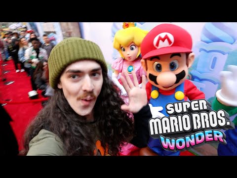 The Midnight Launch EXPERIENCE of Super Mario Bros. Wonder at Nintendo NY!