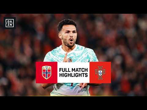 ملخص المباراة النرويج - البرتغال