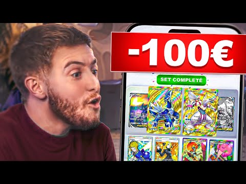 J’AI REMIS 100€ POUR TENTER D’AVOIR LE SET COMPLET sur Pokémon Pocket ! (Avec Stbann et Timoute)