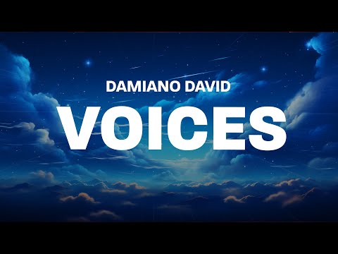Damiano David - Voices (Lyrics)