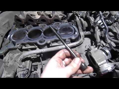 KIA CEED Замена прокладки ГБЦ 4 Серия.