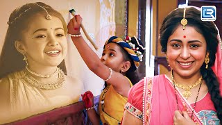 मनमोहक दृश्य - जब कान्हा ने बनाया अपनी राधा रानी का चित्र | Yashomati Maiyya Ke Nandlala | Full EP