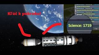 Postavil som obrovskú orbital station ktorá mi zarobila tisícky science... ksp #5