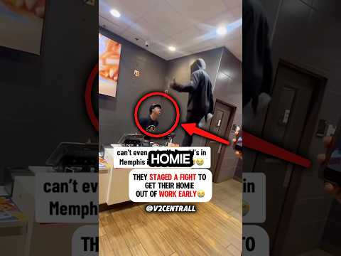 They Staged A F!ght To Get Their Friend Out Of Work Early😳😂