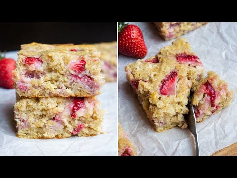 Strawberry Oatmeal Breakfast Cake | Taffey Bakery