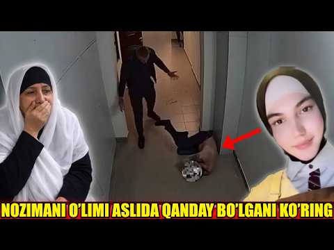 ХАММА КУТГАН ВИДЕО! НОЗИМАНИНГ УЙ АТРОФИДАГИ КАМЕРАЛАР ТЕКШИРИЛДИ