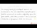 Carrying Capacity and Population Dynamics