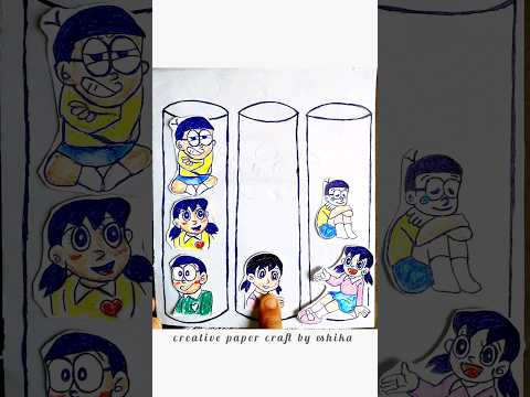 Nobita Mind Refresh??|| Nobita drawing #shorts #doraemon