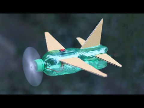 How to make a airplanes from used bottles | Making airplanes from bottles brings unexpected results