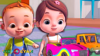 Sharing With Friends | Nursery Rhymes for Kids | 3D Baby Songs by Videogyan