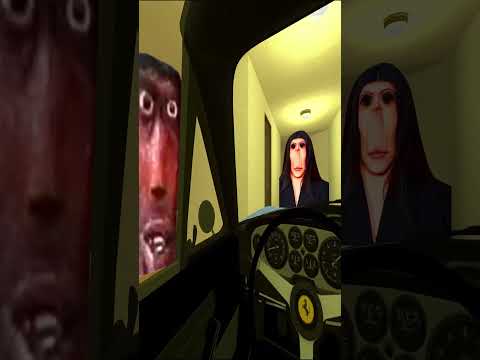 Ungalia, Juggler and Uncle chase in Liminal Hotel Gmod Nextbot