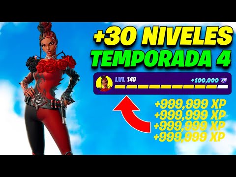 [MAPA de XP] Como *SUBIR RAPIDO DE NIVEL* en FORTNITE 2024 *BUG de EXPERIENCIA* Temporada 4 XP BUG