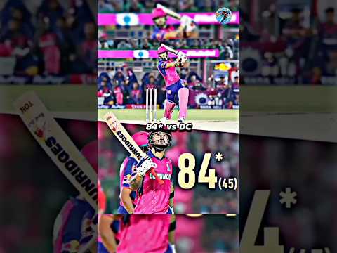 Riyan Parag showing level..๐ฅต #cricket