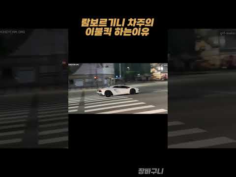 람보르기니 차주가 잠못자는 이유
