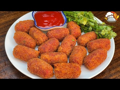 Vegetable Chop Kolkata Style | Aloo Cutlets | क्रिस्पी वेजिटेबल चॉप स्नैक्स कैसे बनाएं