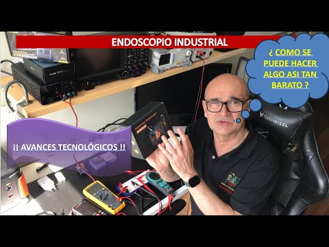 ¡Como se puede hacer algo así tan barato! Endoscopio Industrial