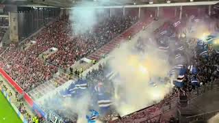 RC Strasbourg Fans in Mainz