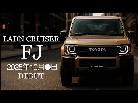 【速報】新型ランクルFJのスケジュールについて。25年10月◯日発表！？