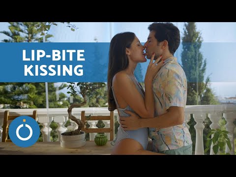 How to BITE a LIP While KISSING 👄 (Step by step)