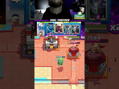 Mi Rival Lleva el COMBO más TOXICO en CR no es golem de elixir #clashroyale #yosoyrick #short #short