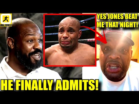 Jon Jones reacts to DC finally admitting he got beat fair & Square at UFC 217, Dana White rips Oscar