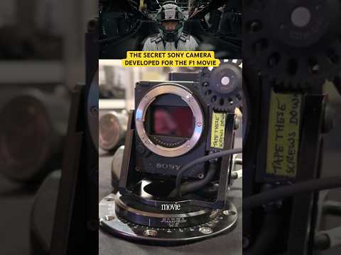 The secret camera made for the F1 movie. #f1 #movies #f1movie @sonycine